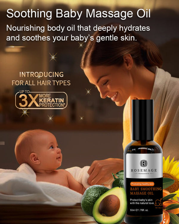 Baby Smoothing Massage Oil