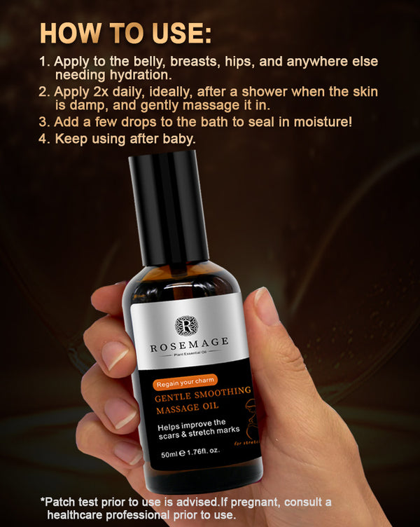 100% Natural Pregnancy Oil for Stretch Marks and Scars
