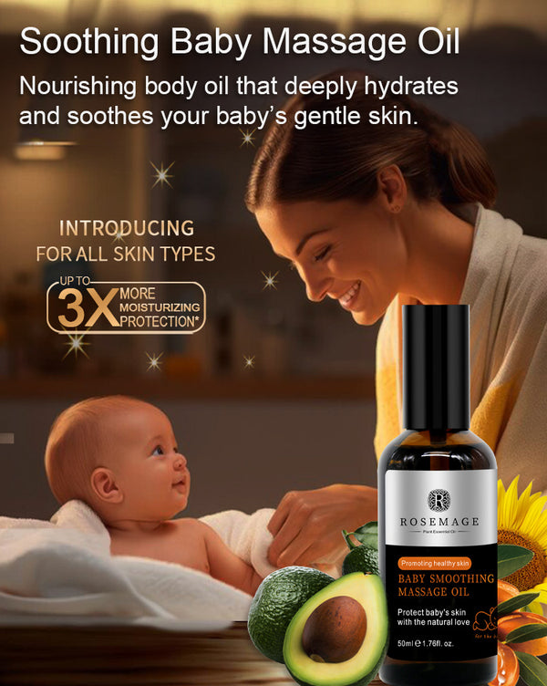 Smoothing Baby Massage Oil