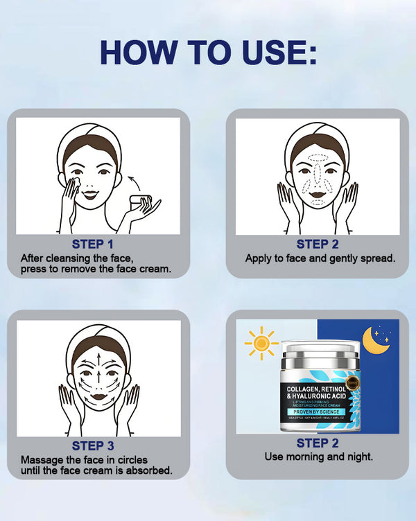 Anti-Aging Collagen Retinol Face Cream