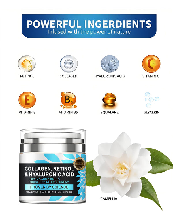 Anti-Aging Collagen Retinol Face Cream