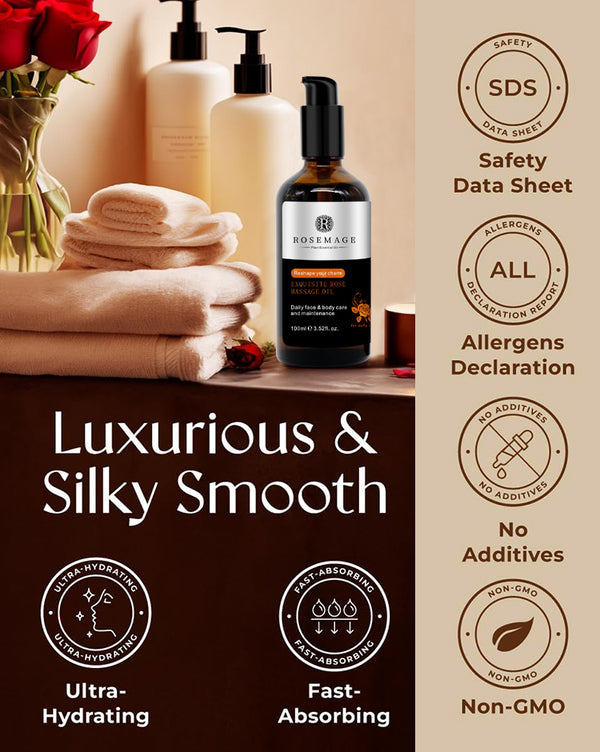 Rose Massage Oil